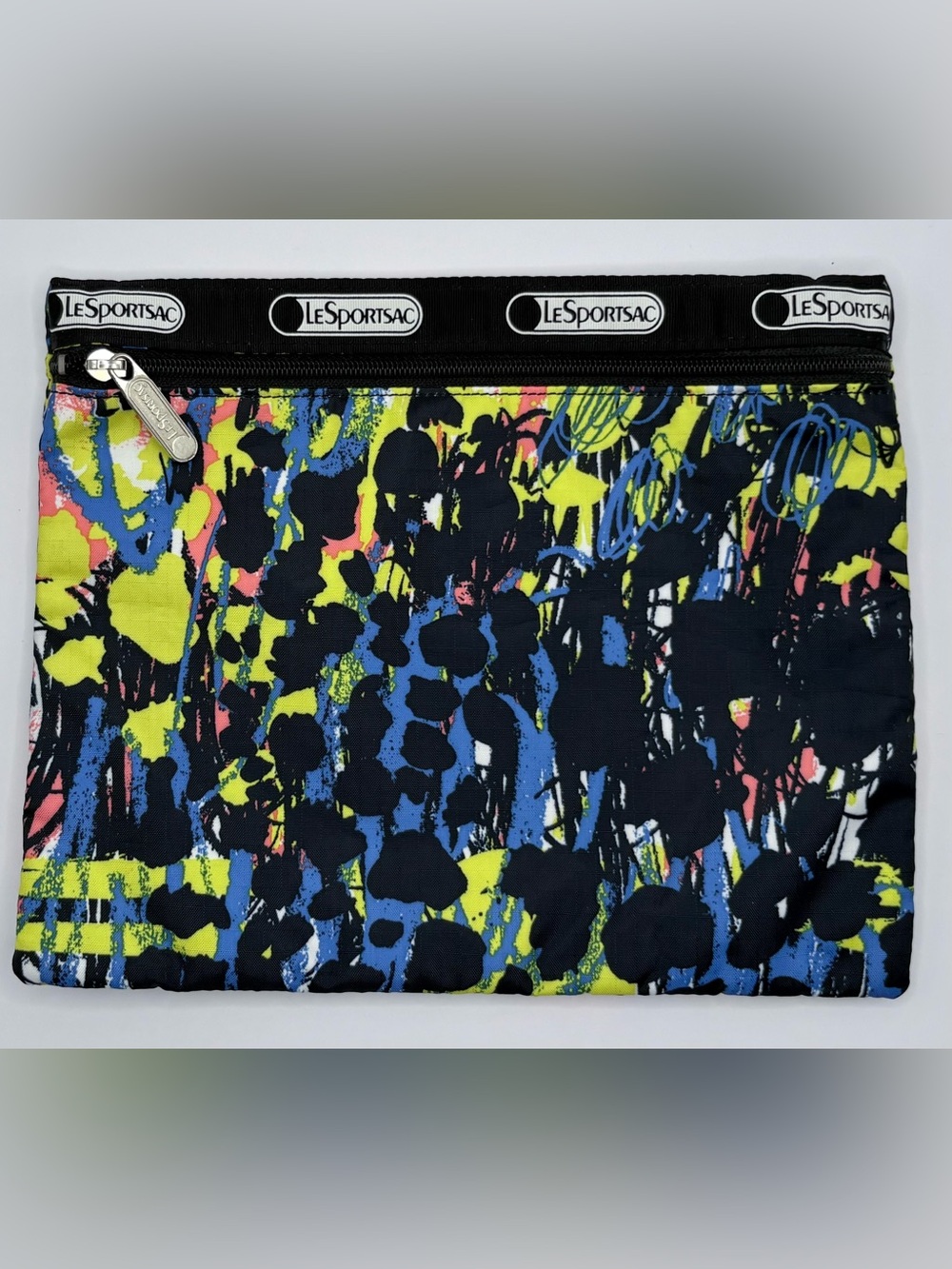 LeSportsac Zippered Pouch, Blooming print
